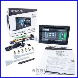 Kenwood DDX5707S DVD Receiver & Kenwood Sport Series 6.5 2-way car speakers