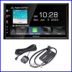 Kenwood DMX7709S CarPlay Android Auto SiriusXM Tuner Kit