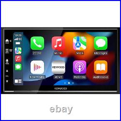 Kenwood DMX7709S MultiMedia Receiver (No CD) Compatible With Apple CarPlay &