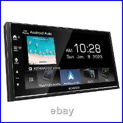 Kenwood DMX7709S MultiMedia Receiver (No CD) Compatible With Apple CarPlay &