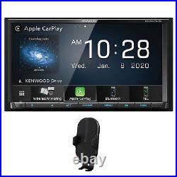 Kenwood DMX9707S MultiMedia Receiver (No CD) Compatible With Apple CarPlay &