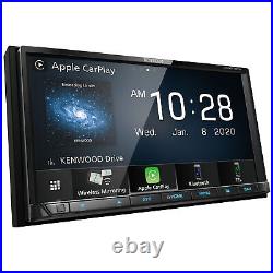 Kenwood DMX9707S MultiMedia Receiver (No CD) Compatible With Apple CarPlay &