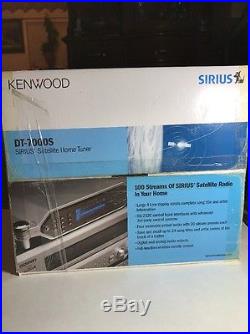 Kenwood DT-7000S Sirius Satellite Home Tuner And Satellite Radio Outdoor Antenna