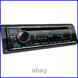 Kenwood KDC-X305 Bluetooth single DIN CD receiver with Alexa with a Sirius XM
