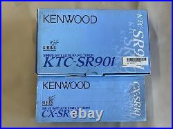 Kenwood KTC-SR901 Sirius tuner with kenwood Antenna CX-SR10 NEW open box
