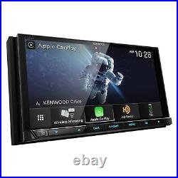 Kenwood Wireless 6.95 MultiMedia Receiver CarPlay/Andorid Auto DDX9707S