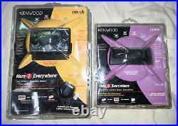 Kenwood portable SIRIUS tuner With car and Home docking kit play on any stereo