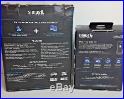 LIFETIME SUBSCRIPTION Sirius Stiletto 2 SL2 Handheld Satellite RADIO with extras