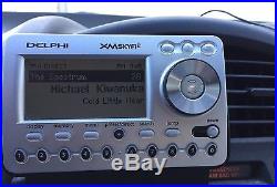 Lifetime Delphi SA10101 XM SKYFi2 Satellite Radio + SA10001 Boombox, Car Cradle
