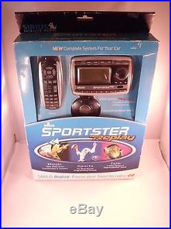 Lifetime activated Sirius Sportster SP-R2 Satellite Radio Receiver & Vehicle kit