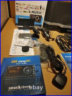 LotSIRIUS BoomboxVehicle Kit & One Sirius XM Onyx Receiver Display