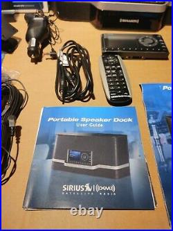 LotSIRIUS BoomboxVehicle Kit & One Sirius XM Onyx Receiver Display
