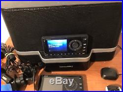 Lot of 2 Sirius XM Satellite Radios Model XDNX1 with Speaker Dock Boombox SXABB2