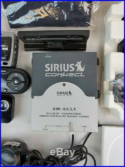 Lot of 9 Sirius Satellite Radio's SV3R, ST4, S50 & More +Extra AS-IS EB-2938