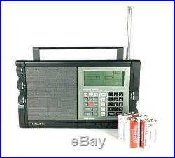 MINT GRUNDIG Satellit 700 FM/AM/SWithMWithLW Portable World Radio Includes Battery