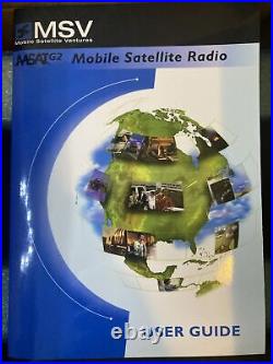 MSAT G2 Mobile Satellite PTT Hughes Tu 2100, Handset Dt250 & Ls221 Antenna
