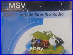 MSAT G2 Mobile Satellite Radio DT-240A Handset Rugged Pelican Case Exceptional