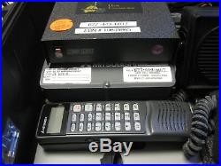 Mitsubishi Msat Portable Satellite Phone Complete Kit + Ptt MIC + Pelican Case