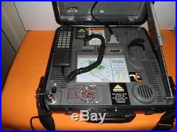 Mitsubishi ST150A MSAT Satellite Phone Portable Briefcase System, & Car Adapter