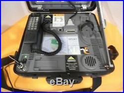 Mitsubishi ST150A MSAT Satellite Phone Portable Briefcase System, with Auto Cable