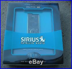 NEW SIRIUS Stiletto SL100 Portable Satellite Radio Receiver, Model SL100PK1