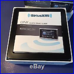 NEW SIRIUS XM LYNX Portable Radio Kit with Vehicle Kit