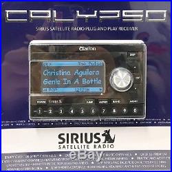 NEW Sirius Clarion CALYPSO Radio Receiver STRONG FM TRANSMITTER Sportster XM