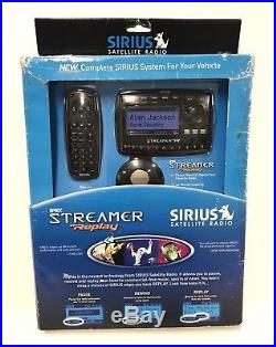 NEW Sirius Radio Streamer Replay Vehicle Kit Factory Sealed Sportster Upgrade XM