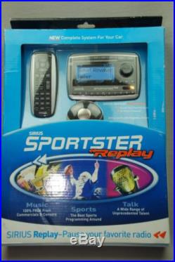 NEW Sirius SP-TK2 Sportster Replay Portable Satellite Radio w Car Kit Free Ship