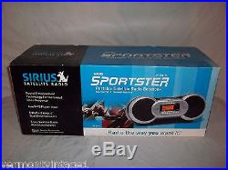 NEW Sirius Sportster SP-BB1R Portable Satellite Radio Boombox/ Stereo/ Dock