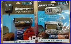 NEW Sirius Sportster Satellite Radio SP-R1R Remote PLUS Docking Station/Antenna