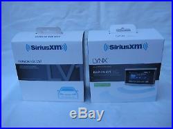 NEW Sirius XM LYNX Portable satellite Radio Receiver & Vehicle Kit Sealed! SXi1