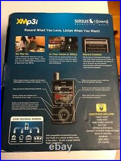 NEW Sirius XM XMP3i Portable Satellite Radio & Home Kit Records Christmas gift
