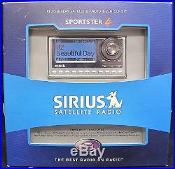 NEW UNOPENED Sirius Sportster 4 SP4-TK1 SP4 Complete All Accessories