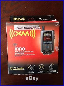 NEW XM2go Portable Satellite Radio and MP3 Player Pioneer inno gex-inno2bk