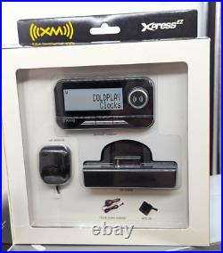NEW XM Audio System Sirius Satellite Radio Boombox & Xpress EZ Radio + Car Kit
