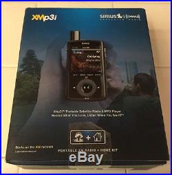 NEW in Box Sirius XMp3i Portable XM Radio + Home Kit