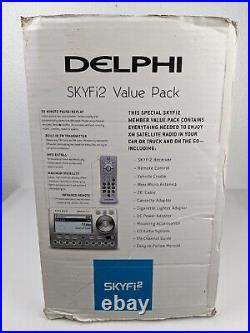 NIB Delphi SKYFi2 Bundle with Vehicle Kit & CD Audio System NEW SEALED