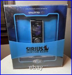 NOS SEALED Sirius Personal Satellite Radio Stiletto 100