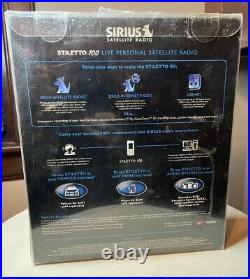 NOS SEALED Sirius Personal Satellite Radio Stiletto 100