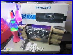 Never Used SiriusXM Onkyx XEZ1V1 & SD2 Portable Speaker Boombox Dock FREESHIP