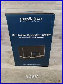 New Open Box Sirius SXABB1 Portable Speaker Dock for Sirius or XM Radio