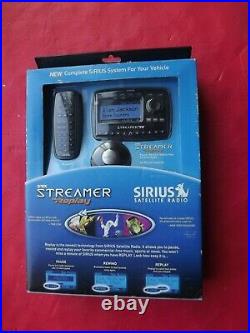 New SEALED Sirius Streamer Replay Satellite Radio Kit SIR-STRC1 withcar Kit