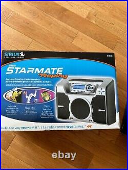 New SIRIUS Satellite Radio STARMATE REPLAY BOOMBOX ULTIMATE BUNDLE