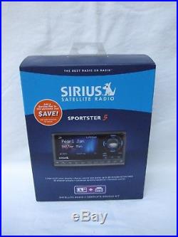 New SIRIUS Sportster 5 Satellite Radio Receiver & Vehicle kit, Sealed