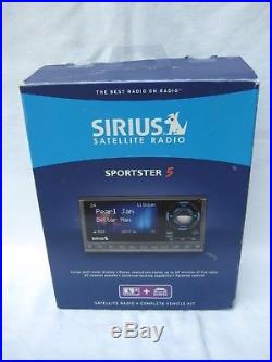 New SIRIUS Sportster 5 Satellite Radio Receiver & Vehicle kit, opened box