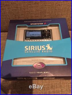 New Sealed Sirius Sportster 4 Satellite Radio Vehicle Kit Play Plug And More