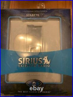 New Sealed Sirius Stiletto Personal Satellite Radio Receiver SL10 SL10-PK1 Xm