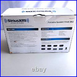 New SiriusXM Portable Speaker Dock BB2 SXABB2 Sirius XM