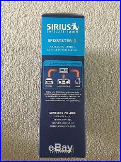 New Sirius Satellite Radio Sportster 5 Complete Vehicle Kit